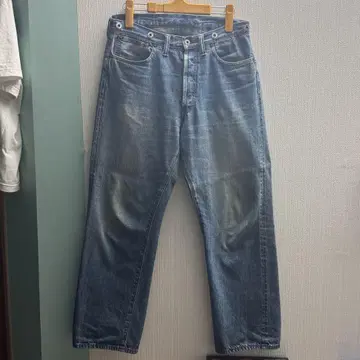 A.PRESSE No.22 Washed Wide Denim Pants
