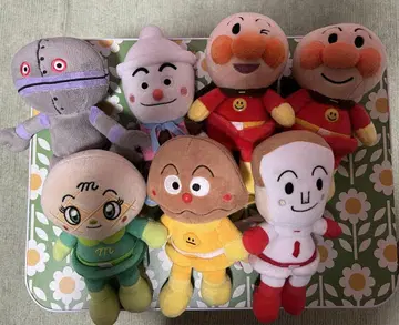 호빵맨 봉제 인형 7개 세트