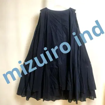 mizuiro ind 미즈이로 인드 더블 헴 롱 원피스