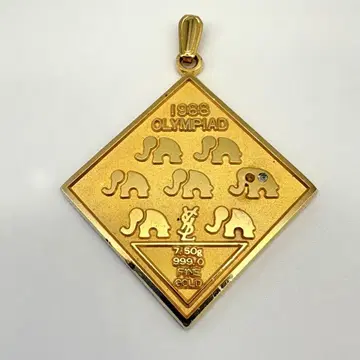 1988년 올림픽 기념 펜던트 탑 코끼리 모티브