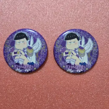 오소마츠 6쌍둥이 천사 아이돌 캔뱃지 글리터