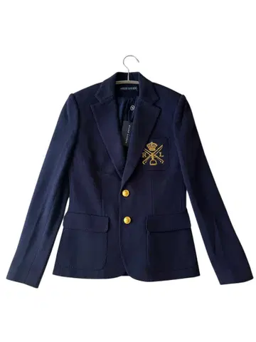 미사용품 택 포함 RALPH LAUREN 랄프 로렌 자켓 금장 버튼