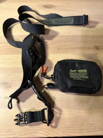 Danner 아웃도어용 파우치 블랙