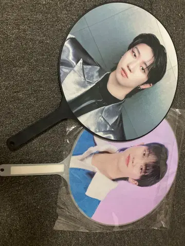 아이돌 부채 2개 세트