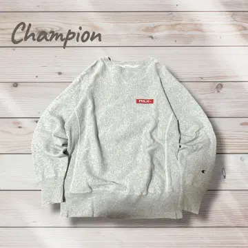 Champion 리버스 위브 MILK FED. 파랑 택