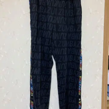 ZUMBA 로고 블랙 팬츠