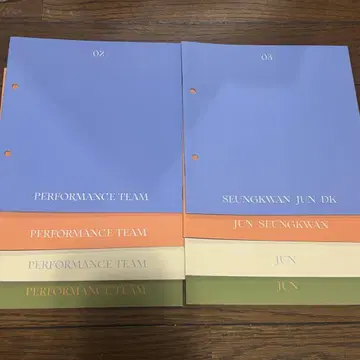 SEVENTEEN 준 포토북 트레카 헹가래