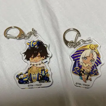 FGO 람세스전 콜라보 아크릴 키링 오지만디아스 투탕카멘