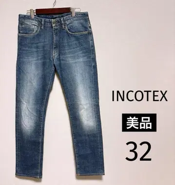 INCOTEX SKY SLIM 스트레이트 데님 슬림 레그 팬츠 인코텍스