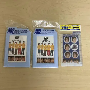 ARASHI 포토 행거 2개 책받침 ARASHI 레트로