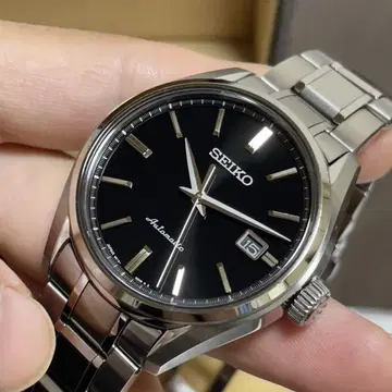 SEIKO 오토매틱 손목시계 블랙 SARX035/6R15