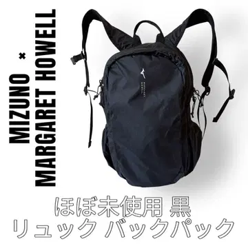 MIZUNO 미즈노 마가렛호웰 백팩 블랙 백팩 검정