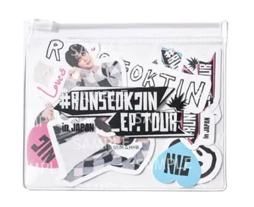 RUNSEOKJIN JAPAN 스티커 세트 STICKER Jin 진