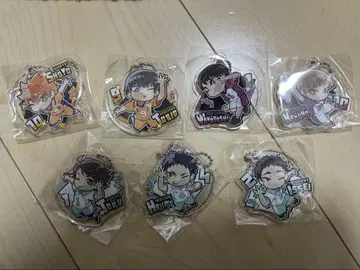 하이큐 가챠가챠 아크릴 키링 7개 세트