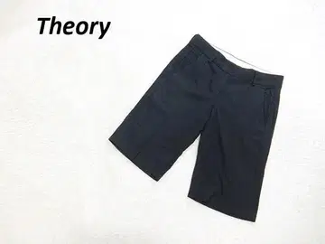 theory 띠어리 스트레치 하프 팬츠 그레이 0