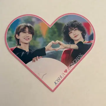 SEVENTEEN LOVE 디지코 하트 카드 조슈아 정한