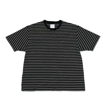 KAJA HIGH GAUGE BORDER POCKET TEE XL