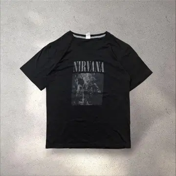 닐바나 NIRVANA 프린트 티셔츠 밴딩 티
