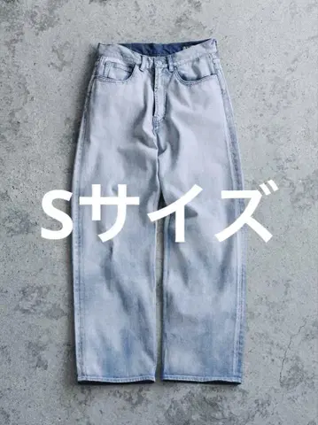 LIDNM FADED HERITAGE DENIM PANTS