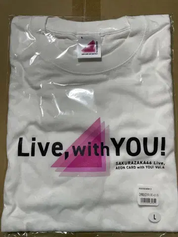 사쿠라자카 이온 카드 회원 한정판 롱 티셔츠 L 사이즈