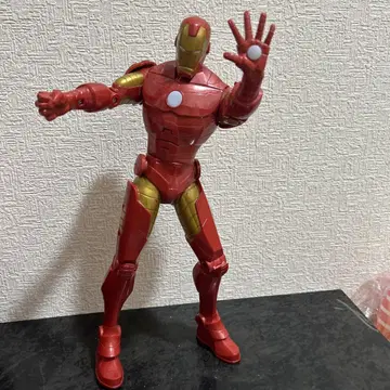 아이언맨 피규어 가동식 빨간색 금색 약 30cm
