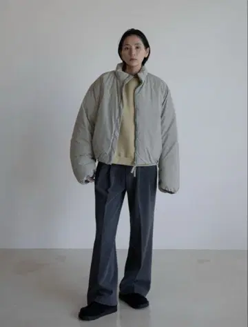 노크차/nokcha 실루엣 덕 다운 자켓