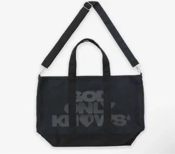 GOD ONLY KNOWS 토트백 블랙