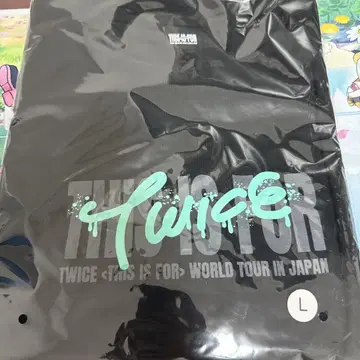 TWICE THIS IS FOR 티셔츠 미나 L 사이즈