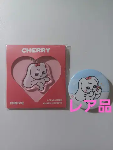 minive cheery 아크릴 키링 캔뱃지 세트