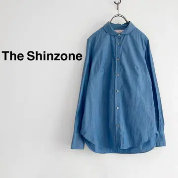 The Shinzone 둥근 카라 바지 셔츠