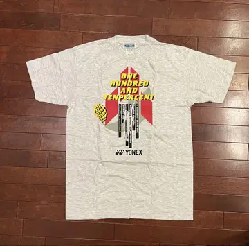 새상품 요넥스 made in USA 그레이 티셔츠 LARGE