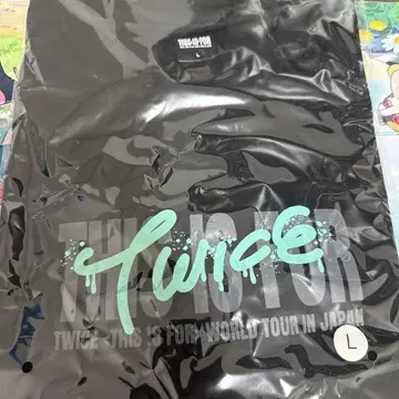 TWICE THIS IS FOR 티셔츠 미나 L 사이즈