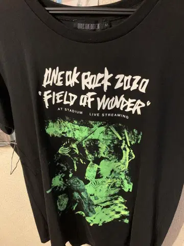 ONE OK ROCK 2020 FIELD OF WONDER 티셔츠 M