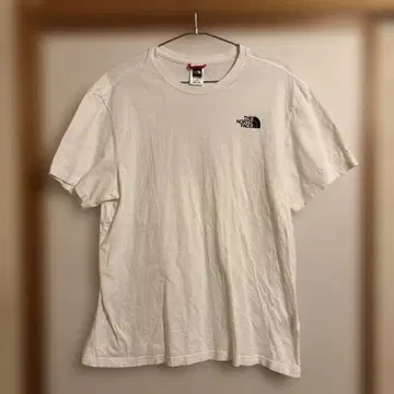 THE NORTH FACE 화이트 티셔츠 L