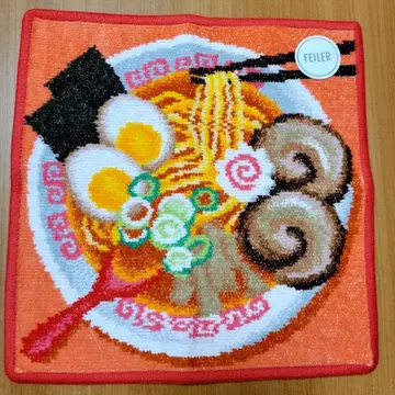 새상품 러브라리 바이 페일러 손수건 라멘 잇쵸