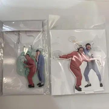 아크릴 스탠드 카라비너 키링 후스야 시나모롤