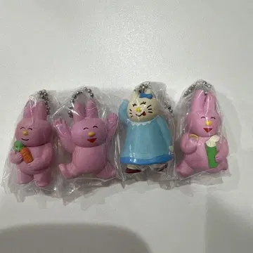 반다이 나오냥 스윙 키링 4세트