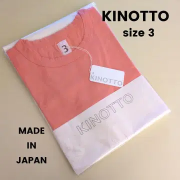 KINOTTO 탄기스 면 반팔 T셔츠 size3