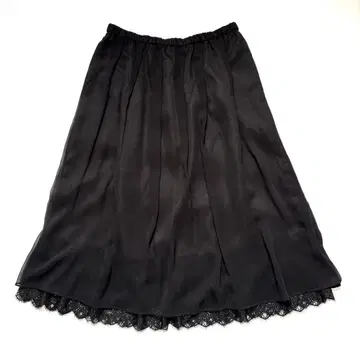 도쿄 소와르 스커트 블랙 L 레이스 포멀