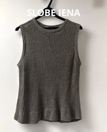 SLOBE IENA 슬리브리스 니트