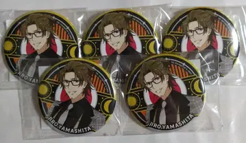 SideM HUB 캔뱃지 야마시타 지로 5개
