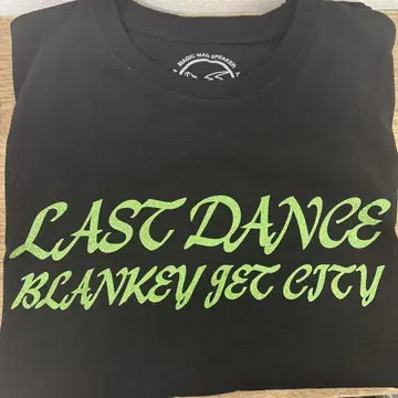 BLANKEY JET CITY 라스트 댄스 티셔츠 S 블랑키