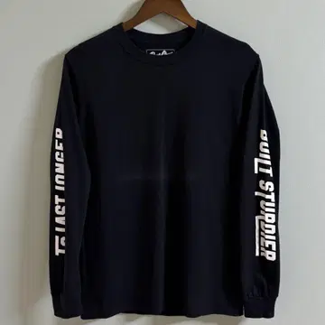 PORKCHOP 포크찹 긴팔 티셔츠 롱T S 블랙
