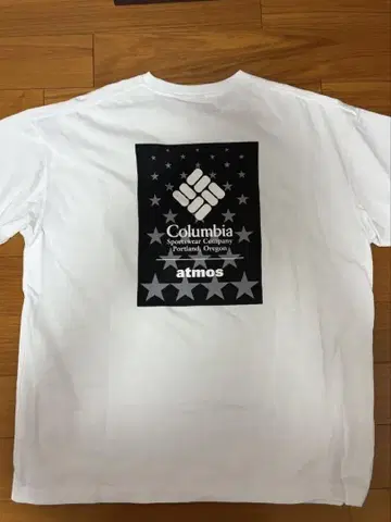 ATMOS x 컬럼비아 티셔츠 사이즈 L