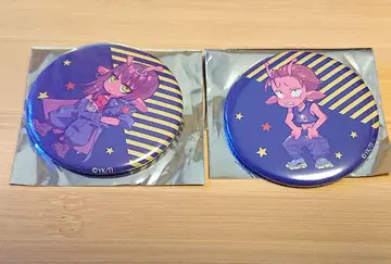 밀키 서브웨이 캔뱃지 아카네 카나타 2개 세트