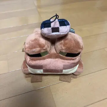 마인크래프트 개구리 & 올챙이 모자 세트! 봉제 인형