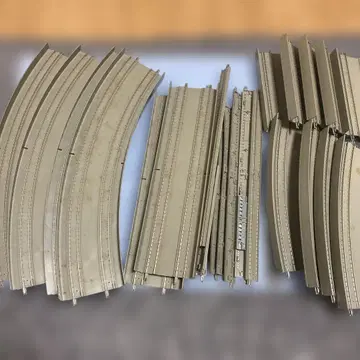 철도 레일 세트 커브, 직선 다수
