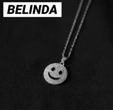 [정품 미사용 새상품] BELINDA 베린다 스마일 목걸이 실버