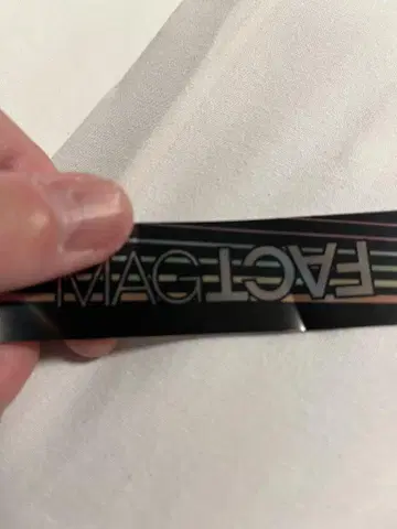 Kis-My-Ft2 키스마이 MAGFACT 은색 테이프 레어