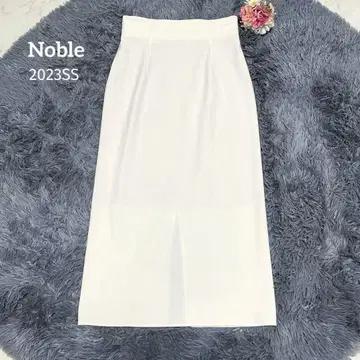 [새상품급] 노블 저지 라이크 컬러 타이트 스커트 내추럴 M
